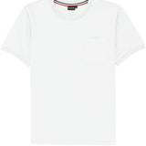 White Cotton Pocket Tee