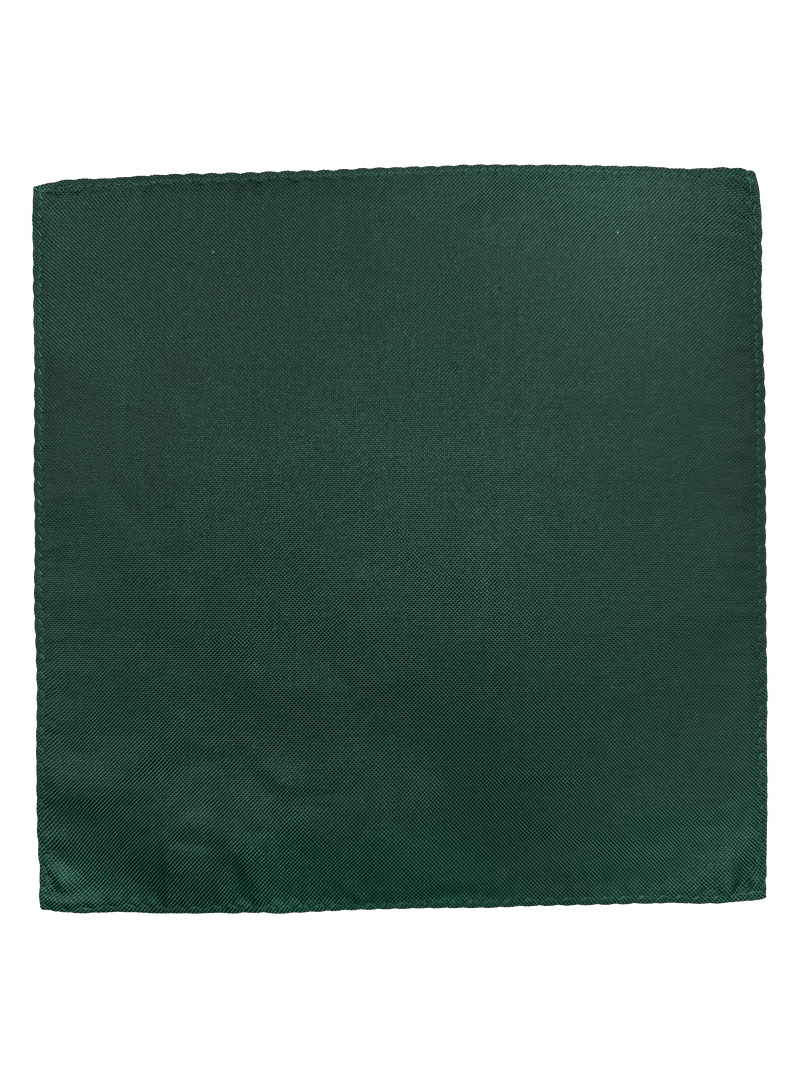 Green Silk Pocket Square