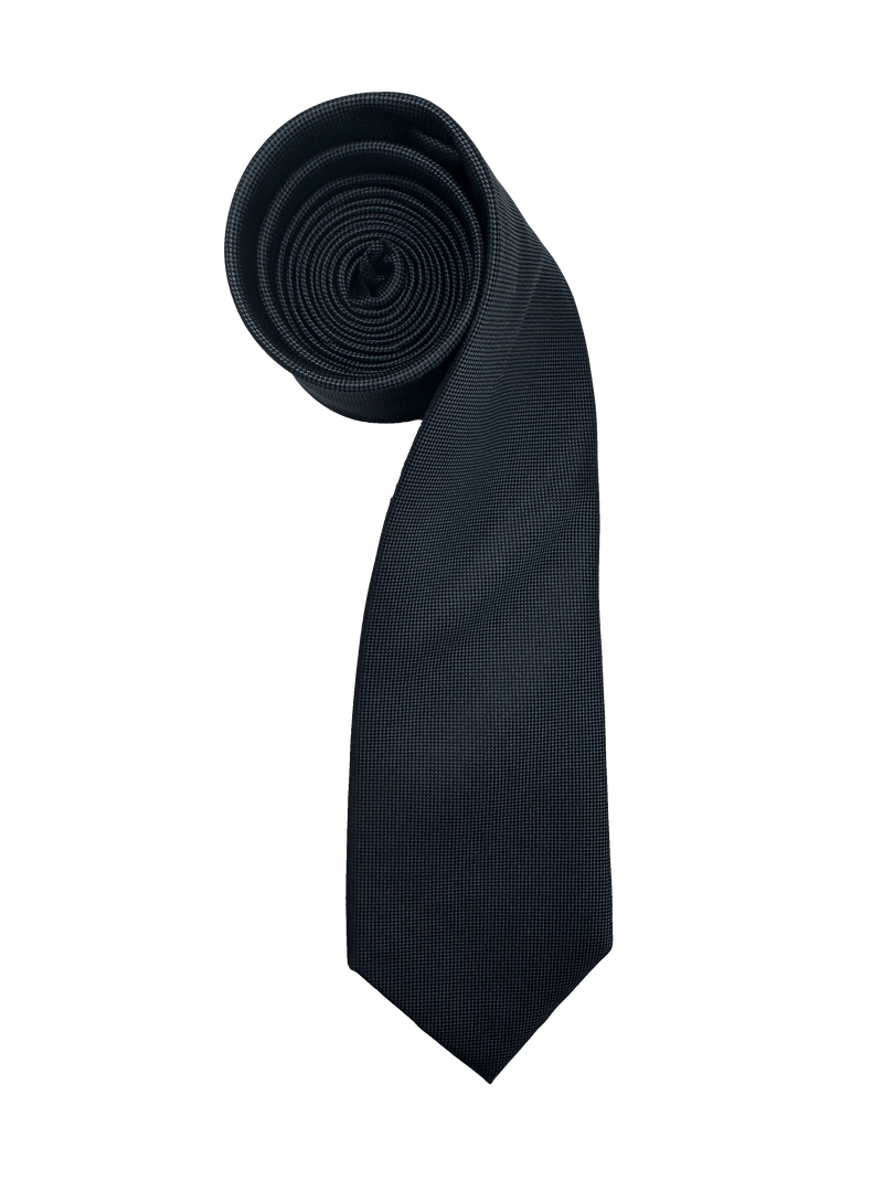 Gunmetal Silk Tie