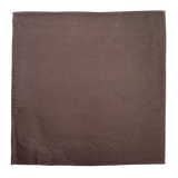 Brown Silk Pocket Square