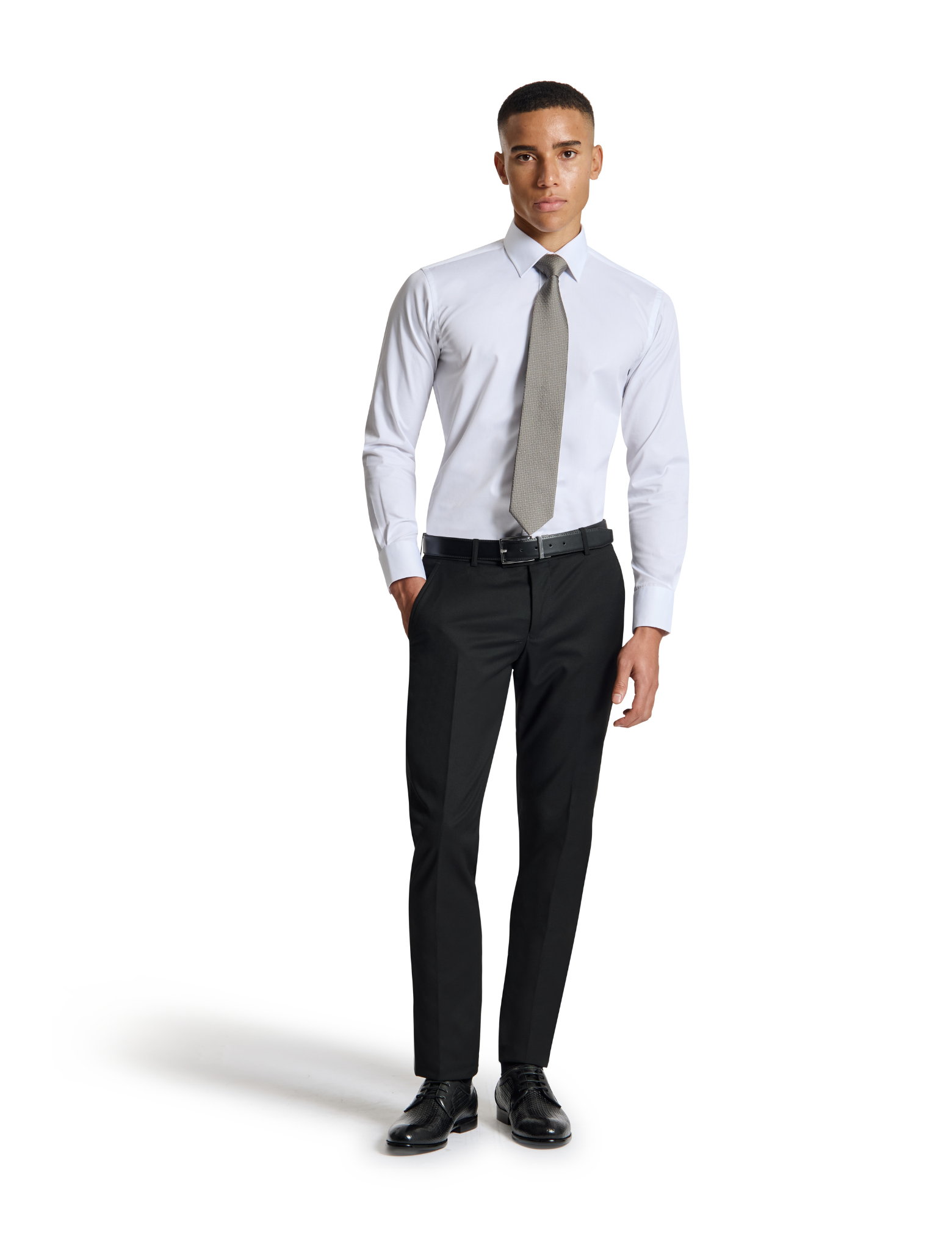 Dean 5ZS Black Comfort Stretch Suit Trouser