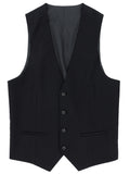 York Black Waistcoat