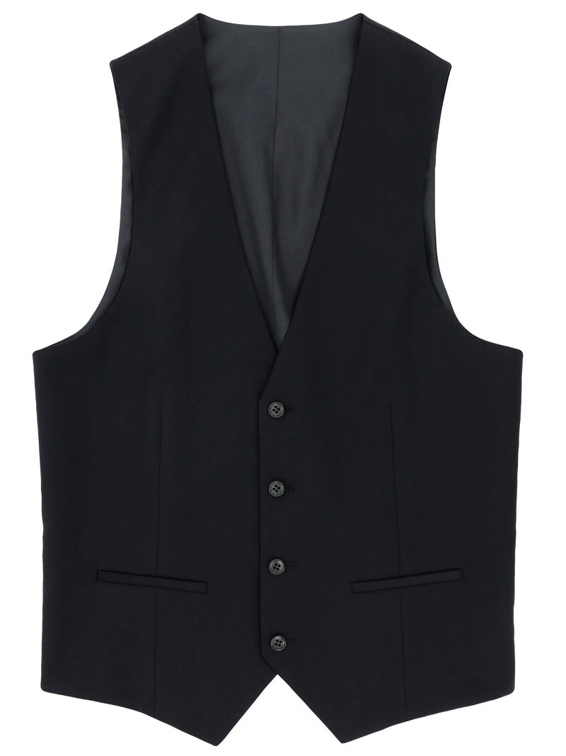 York Black Waistcoat