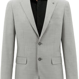 Louis 5ZS Light Grey Comfort Stretch Suit Jacket