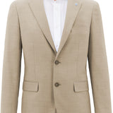 Louis 5ZS Sand Comfort Stretch Suit Jacket