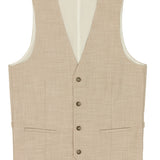 York 5ZS Sand Comfort Stretch Waistcoat
