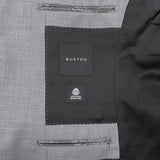 Lazio 112 Grey Wool Stretch Suit Jacket
