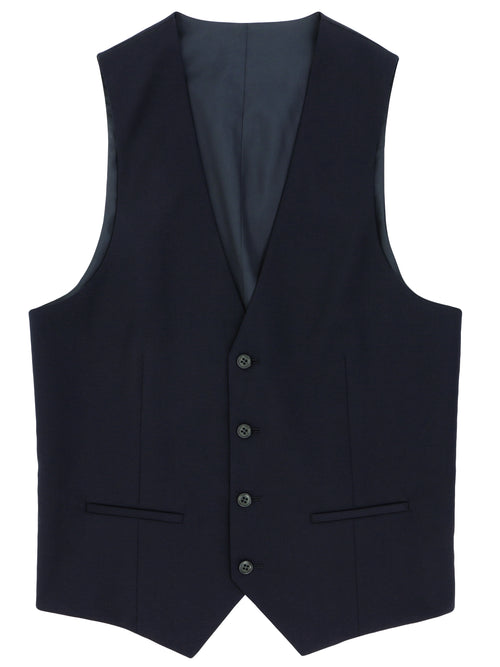 Dorset 112 Navy Wool Waistcoat