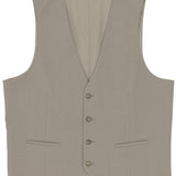 Dorset 112 Beige Wool Stretch Waistcoat