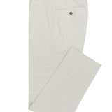Edward 339 Sand Linen Trouser