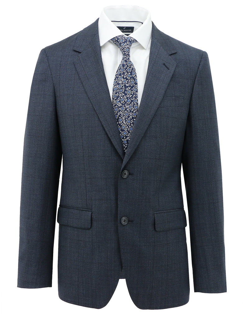 Ritchie 107 Blue Wool Suit Jacket – Boston Fine Tailoring