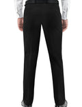 Edward 113 Black Super 150 Wool Trouser