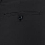 Edward 113 Black Super 150 Wool Suit Trouser