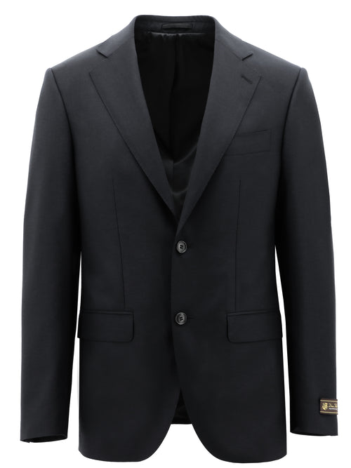 Lorenzo 113 Black Super 150 Wool Suit Jacket