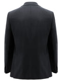 Lorenzo 113 Black Super 150 Wool Suit Jacket