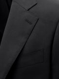 Lorenzo 113 Black Super 150 Wool Suit Jacket