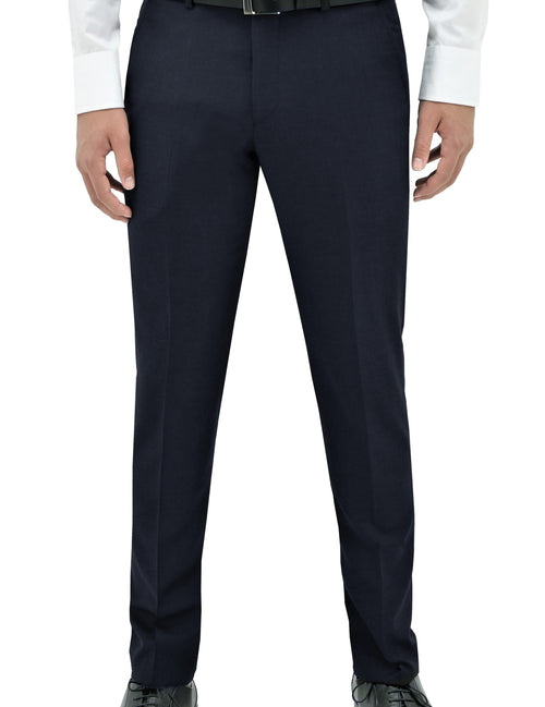 Edward 113 Navy Super 150 Wool Trouser