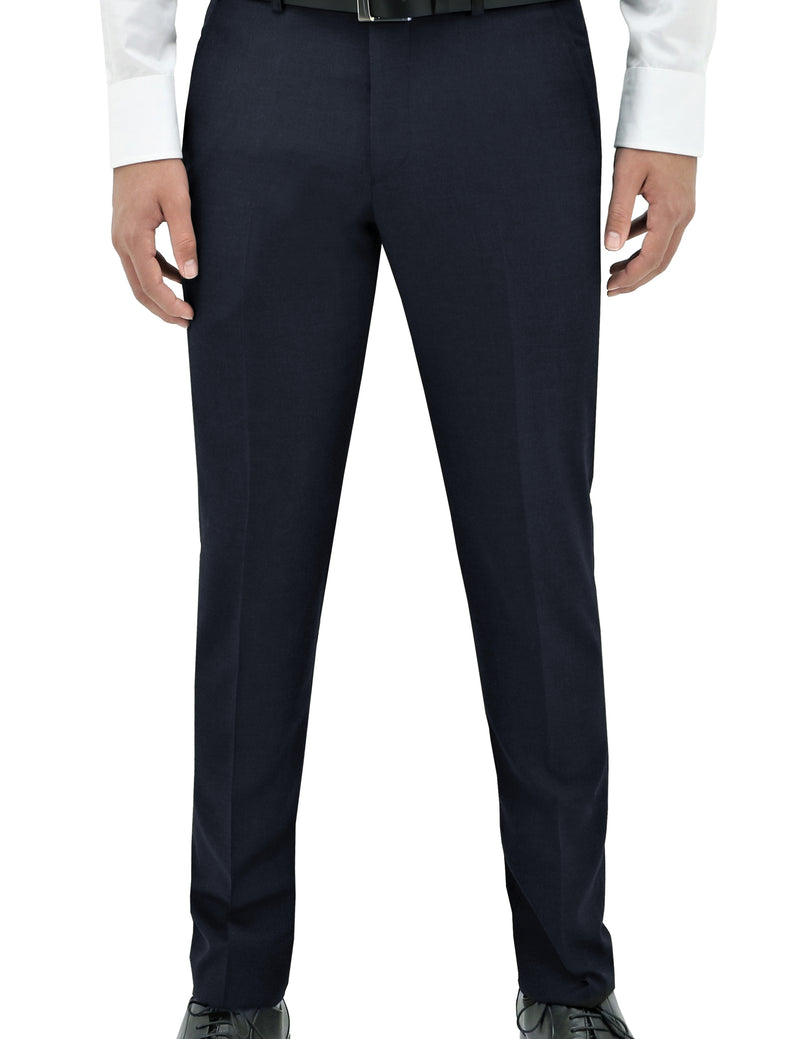 Edward 113 Navy Super 150 Wool Trouser