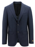 Lorenzo 113 Navy Super 150 Wool Suit Jacket