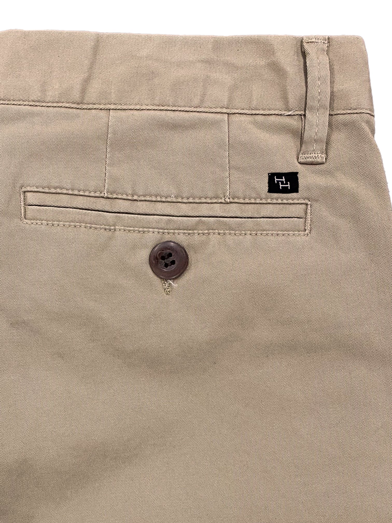 Brunswick 120 Sand Cotton Stretch Chino