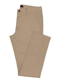 Brunswick 120 Sand Cotton Stretch Chino