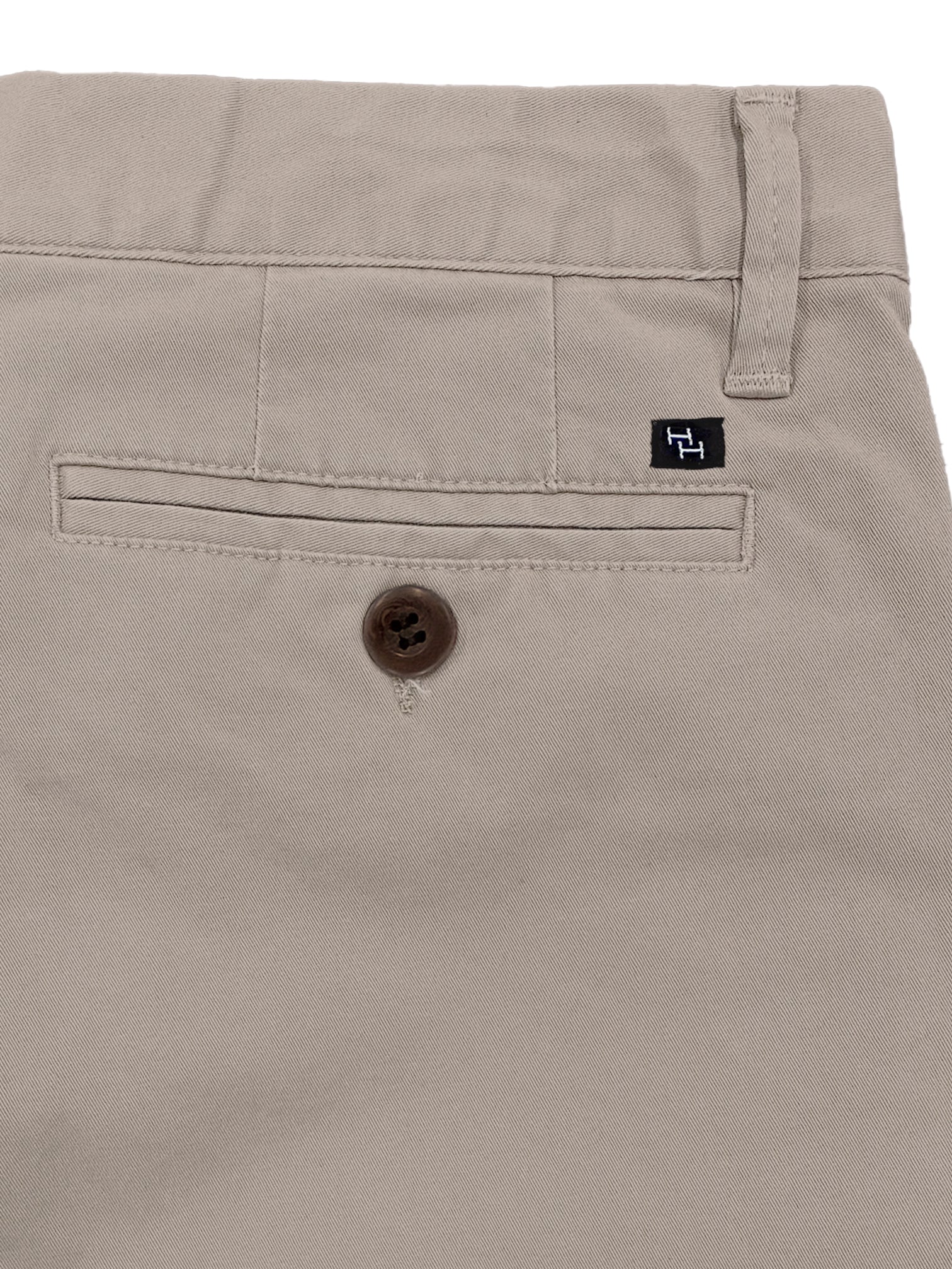 Brunswick 120 Stone Cotton Stretch Chino