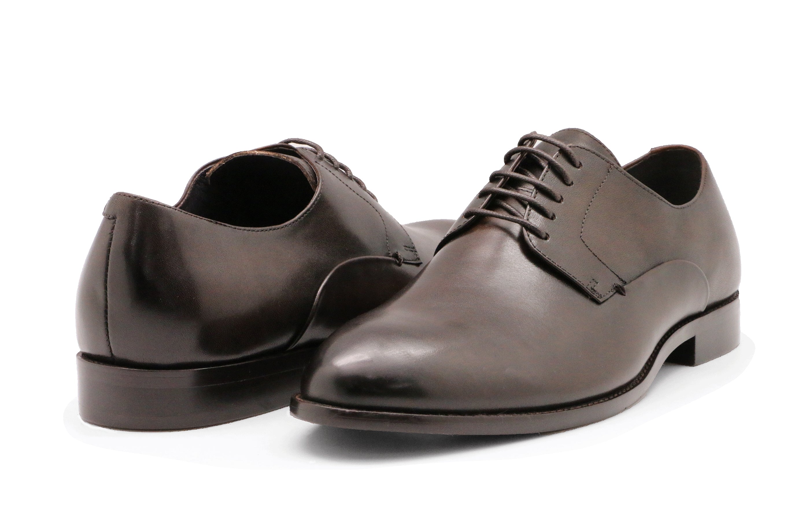 Toro Chocolate Leather Derby Shoe