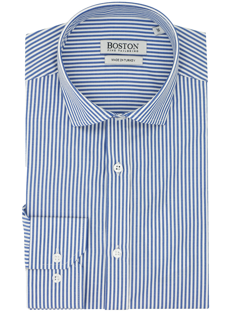 Liberty Business Blue Striped Shirt