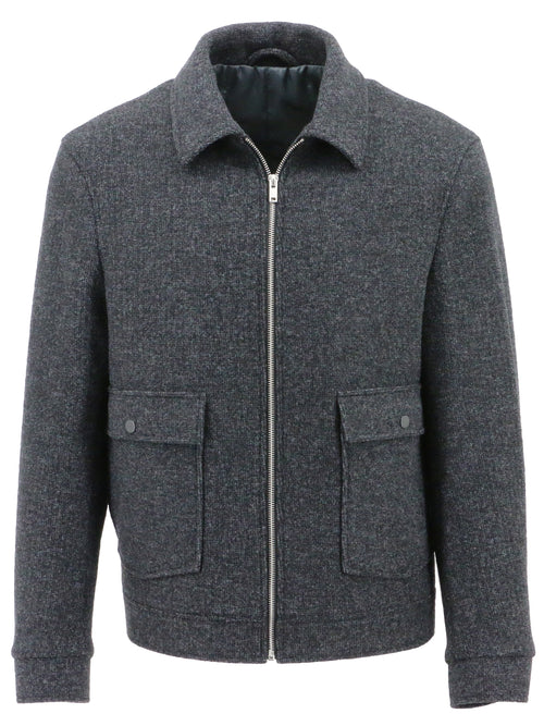 Norris Grey Collar Jacket