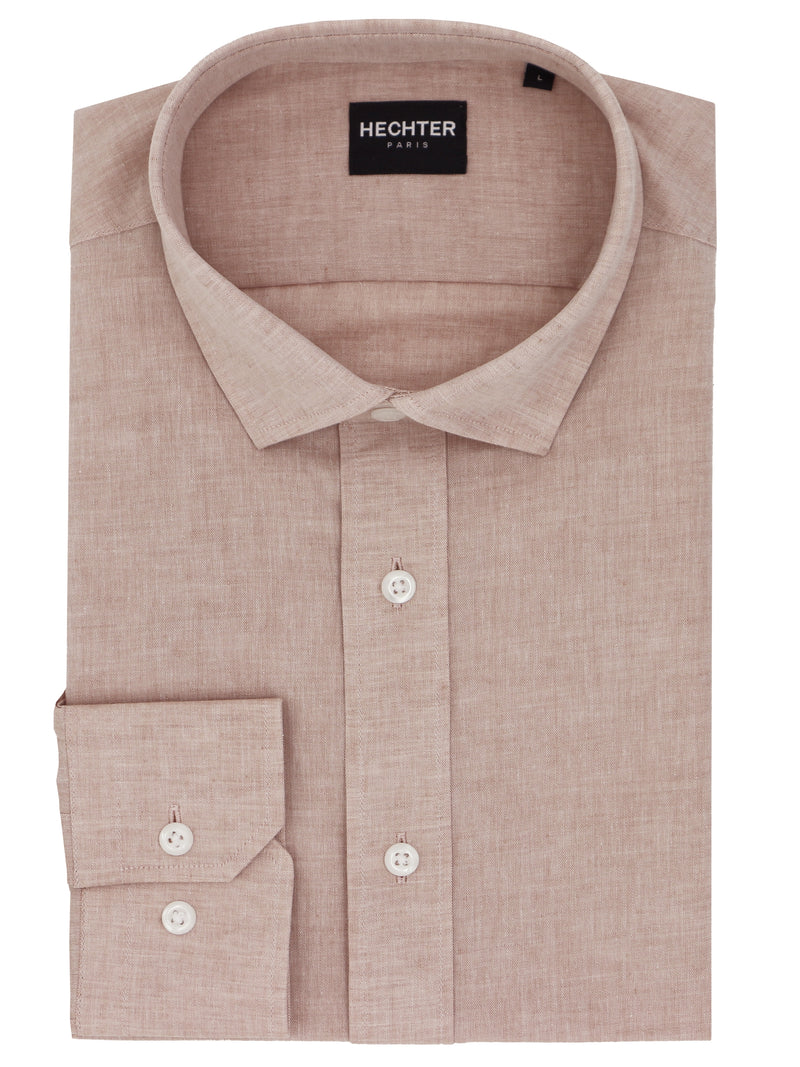Sel Brick Linen Blend Shirt
