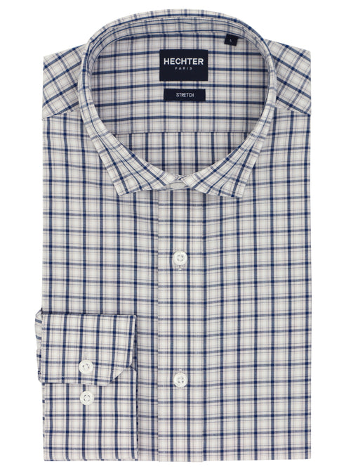 Sel Blue Checked Casual Shirt
