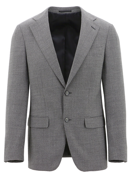 Siena Edward Black Houndstooth Suit