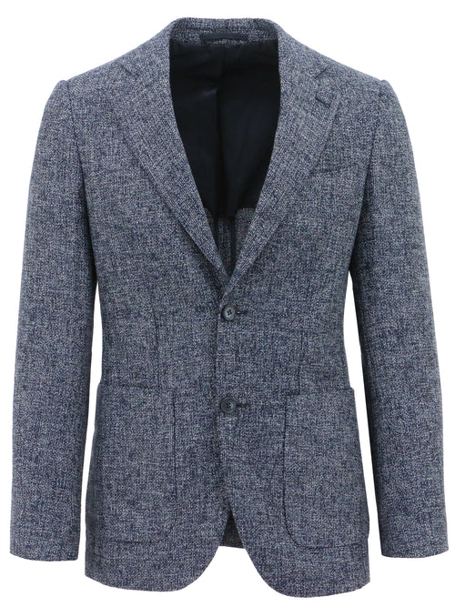 Genoa Buggy Blue Tweed Sports Jacket