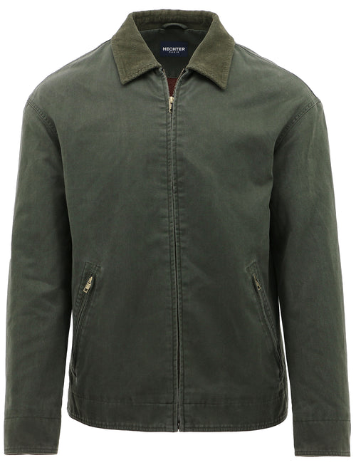Dinan Green Collar Jacket
