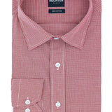Liberty Business Red Microchecked Shirt