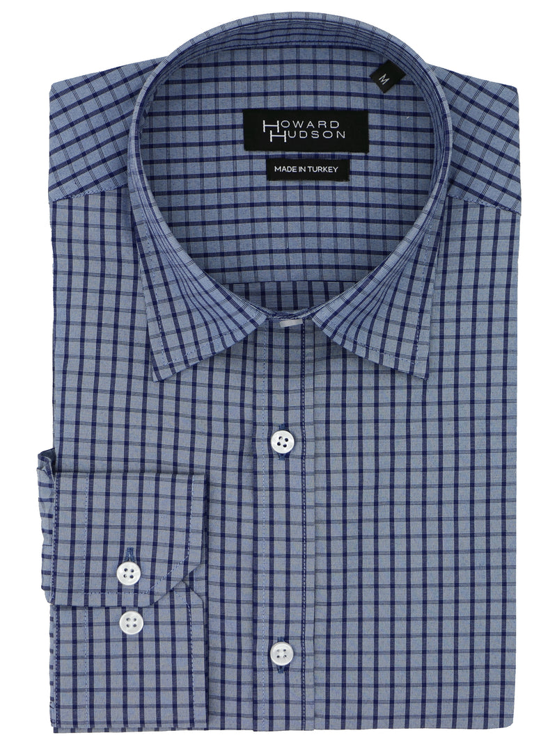 Brooke Casual Blue Checked Shirt