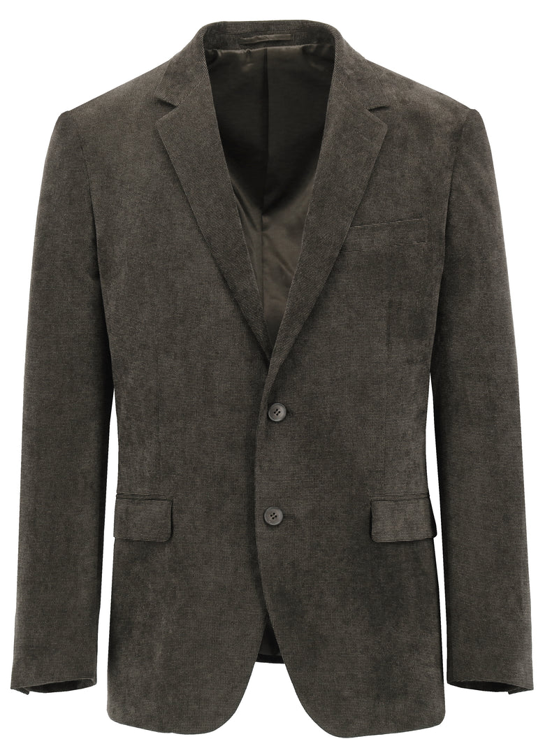 Mikhal Brown Microdotted Sports Jacket