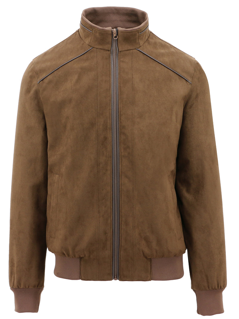 Robert Tan Feux Suede Jacket