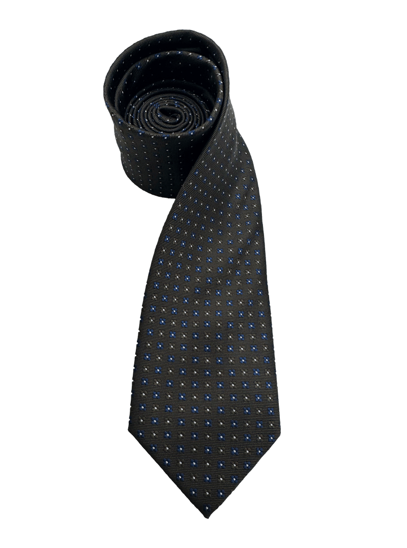 Perry Chocolate Rosette Tie