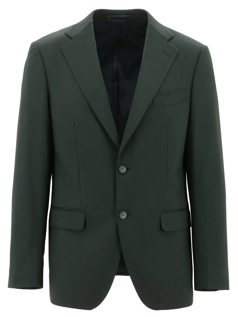 Forli Blake Green Wool Stretch Suit