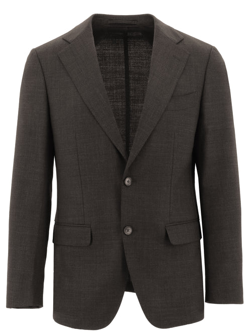 Turin Benson Brown Wool Blend Suit