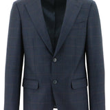 Siena Navy Windowpane Sports Jacket