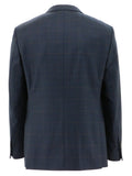 Siena Navy Windowpane Sports Jacket