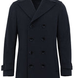 Peabody Navy Double Breasted Overcoat