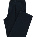 Milo Navy Side Tab Cotton Chino