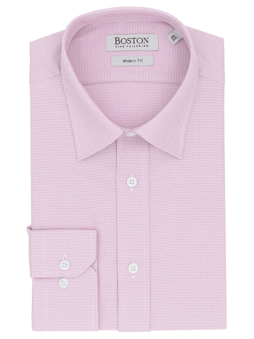 Liberty Business Pink Microchecked Shirt