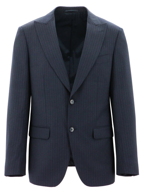 Cannes Blake Blue Pinstriped Suit