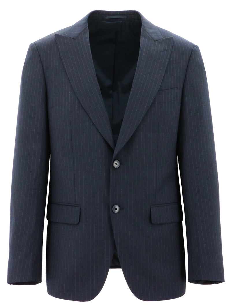 Cannes Blake Blue Pinstriped Suit