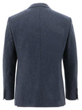 Lazio Navy Wool Blend Sports Jacket
