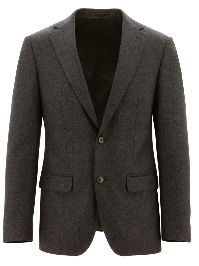 Lazio Brown Wool Blend Sports Jacket